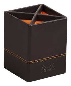Rhodia  Stifteköcher 8x8x11 schwarz