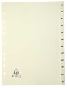 Register Karton A4 12-teilig JanDez