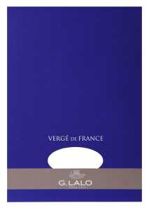 Lalo Schreibblock Vergé A4 x-weiss 50Bl