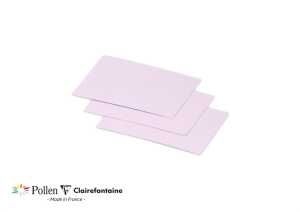 Clairefontaine Karte Mini 70x95 Pollen flieder