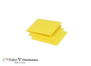 Clairefontaine Doppelkarte Pollen 110x110 sonne