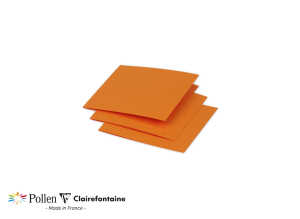 Clairefontaine Doppelkarte Pollen 110x110 kap rot