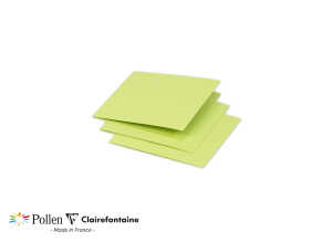 Clairefontaine D-karte Pollen 110x110 knospgrün
