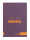 Rhodia Block Rhodia coloR 85x120 70Bl lin viol