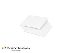 Clairefontaine Doppelkarte Pollen 110x110 perl-We
