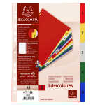 Exacompta Register A4 PP blanco 5Tlg 180mµ