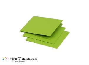 Clairefontaine Doppelkarte 116x116 minze