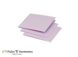 Clairefontaine Doppelk Pollen 116x116 lila