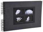Spiralalbum 32x22cm PASSION schwarz