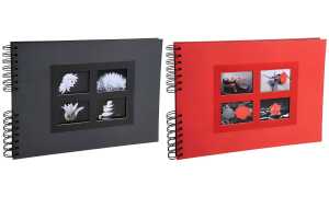 Exacompta Spiralalbum Passion 32x22 rot 60S