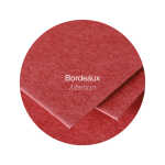Clairefontaine Doppelk Pollen 116x116 bordeaux
