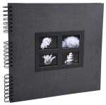 Spiralalbum 32x32cm PASSION schwarz