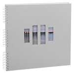 Exacompta Spiralalb Zen grau 32x32 60S weiss