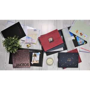 Exacompta Spiralalbum Design sort 26x16 50S