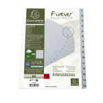 Exacompta Register A4 recycelt PP 1-15 tlg Grau