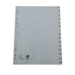 Exacompta Register A4 recycelt PP 1-15 tlg Grau