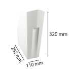 Exacompta Stehsam The Magazine weiss