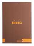 Rhodia Block Rhodia coloR A4 lin 70Bl schoko