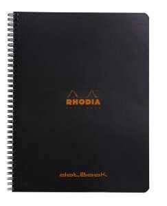 Rhodia Notebook A4+ Dot 80Bl schwarz