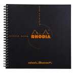 Rhodia ReverseBook 21x21 DOT 80Bl schwarz