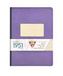 Clairefontaine 1951 Heft Leinen A5 192Bl lin violett.