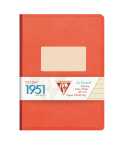Clairefontaine 1951 Heft Leinen A5 192Bl lin rot