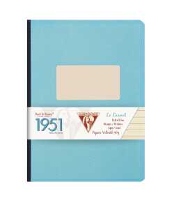 Clairefontaine 1951 Heft Leinen A5 192Bl lin türkis