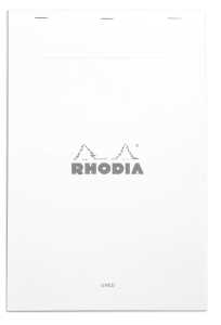 Rhodia Block Rhodia White A4+ lin 80Bl