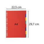 Exacompta Register A4 Manilakarton 8-tlg