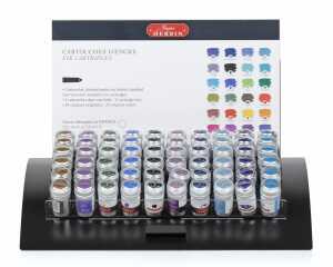 Herbin Display Metall sw Tint+Stift