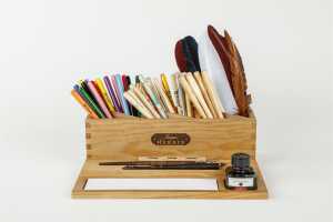 Herbin Holzdisplay f. Schreibinstrumente