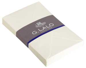 Lalo Umschlag C6 gum weiss 25St
