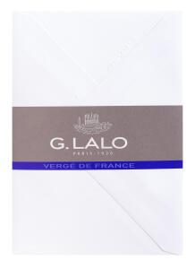 Lalo Umschlag C6 gum extraweiss 25St