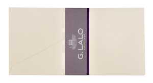 Lalo Umschlag Velin DL weiss 20St
