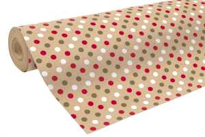 Clairefontaine Geschenkpapier Punkte 50x0,70m
