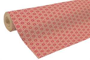 Clairefontaine Kraft Rolle 50mx0,70mm Weihn geo rt