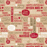 Clairefontaine Geschenkpapier X-mas 50x0,70m