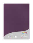 Clairefontaine Papier A4 Pollen 210g cassis 25Bl