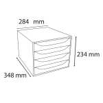 Exacompta Ecobox open ECO schwarz