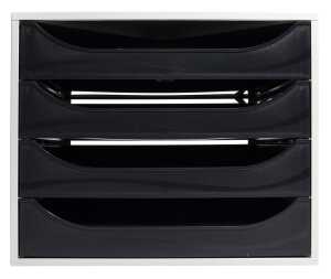 ECOBOX open ECO grau/schwarz