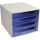 Exacompta Ecobox open ECO grau/eisblau Tz