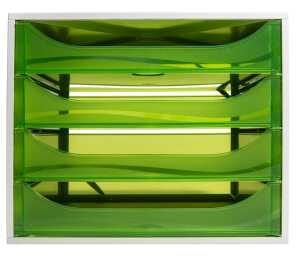 ECOBOX open ECO grau/apfelgrün Tz