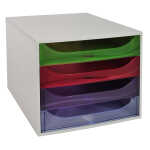 Exacompta 32 St. ECOBOX open ECO farb. sort.