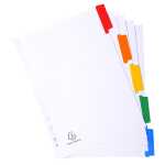 Exacompta Register A4 5tlg manila+farb.Tab we