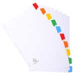 Exacompta Register A4 10tlg manila+farb.Tab we