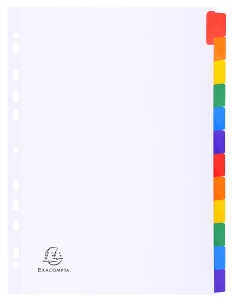 Regis 12tlg A4 wei manila +farbTab