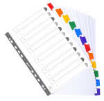 Regis 12tlg A4 wei manila +farbTab