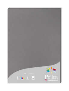 Clairefontaine Papier A4 Pollen 210g d-grau 25Bl