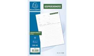 Exacompta Gesprächsnotiz A5 50 Blatt