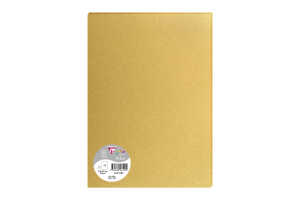 Clairefontaine 5 Bogen Pollen A4 120g gold